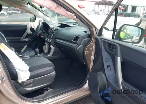 2016 Subaru Forester 2.5I Premium from USA, damaged, VIN JF2SJADC9GH468239